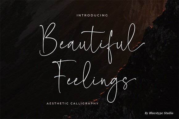 Beautiful Feelings: A Handwritten Font for Authentic Design