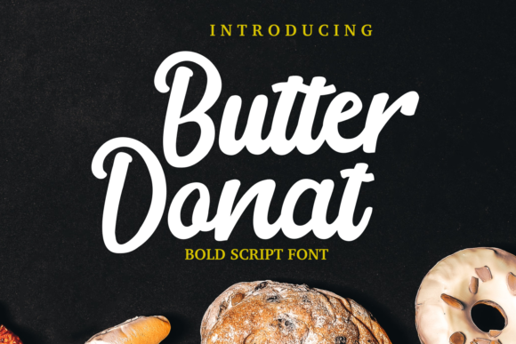 Butter Donat: A Script Font That Brings Warmth and Character to Your Designs
