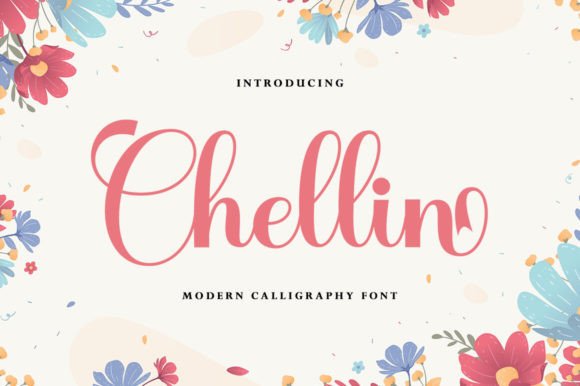 Chellin: A Modern Copperplate Script for Elegant Design