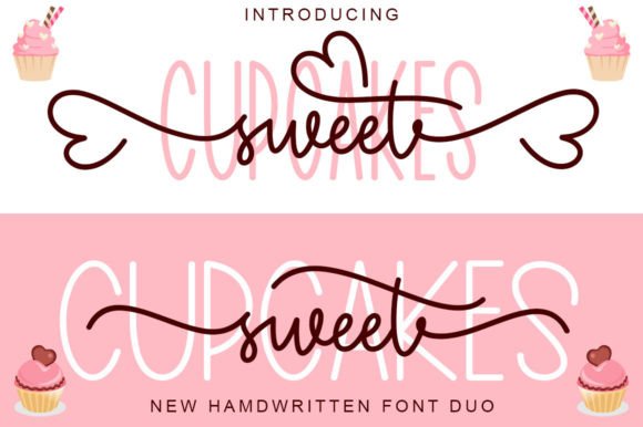 Cupcakes Sweet Duo: Your Secret for Elegant & Charming Designs
