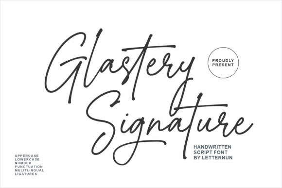Glastery: The Dazzling Script for Modern Creators