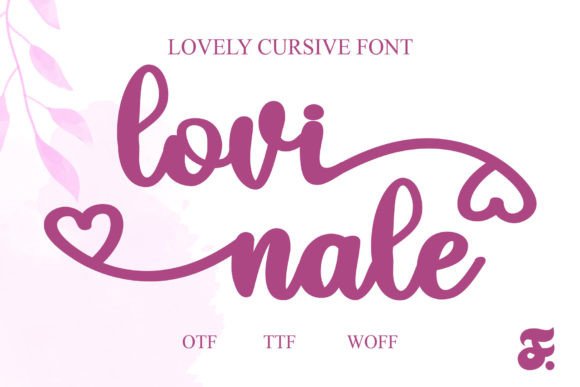 Lovinale: The Creative Font That Weaves Romance into Your Brand