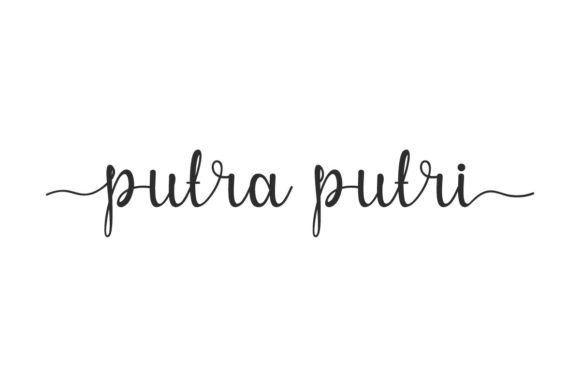 Putra Putri: A Creative Font for Authentic Brand Stories