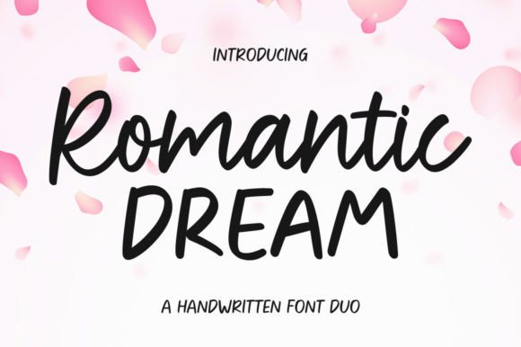 Romantic Dream: A Dual Font Set for Modern Crafts