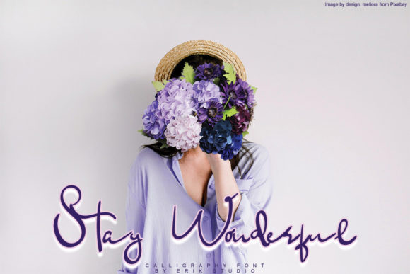 Stay Wonderful: A Flexible Script Font for Creative Projects