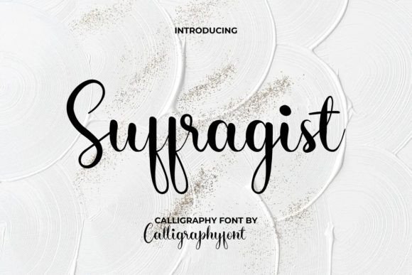 Suffragist: A Modern Script with Timeless Elegance