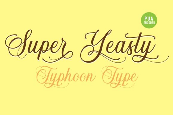 Super Yeasty: The Script Font for Authentic Branding