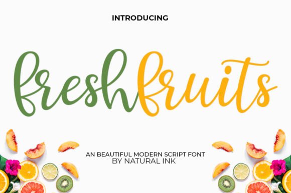 The Fresh Fruits Script: More Than Just a Pretty Typeface
