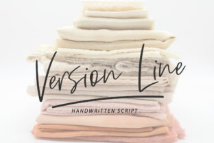 Version Line: A Script Font for Elegant and Modern Designs