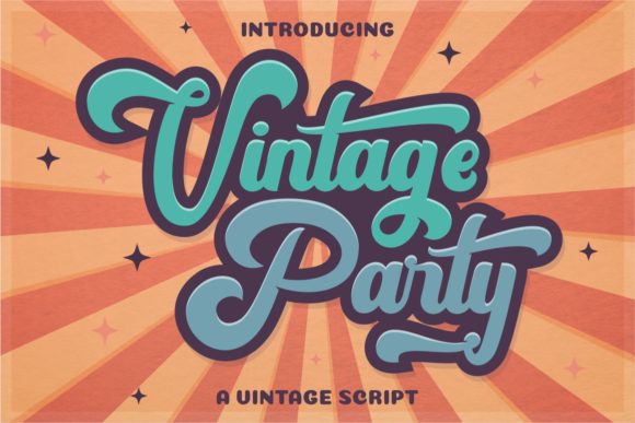Vintage Party: Capturing 80s Boldness in Modern Design